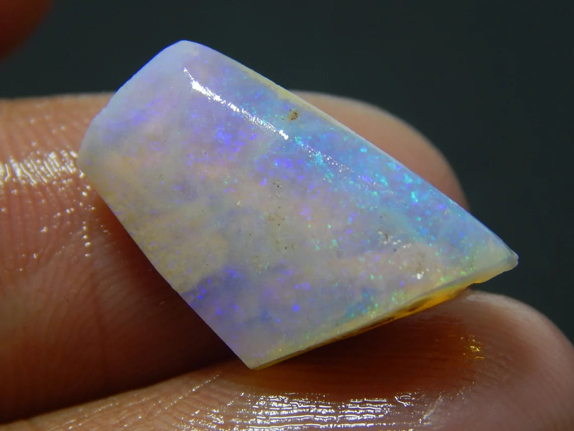7 Carat, Mintabie, Specimen, Australian Opal, Gemstone, Unpolishe, Druzy Rough Stone
