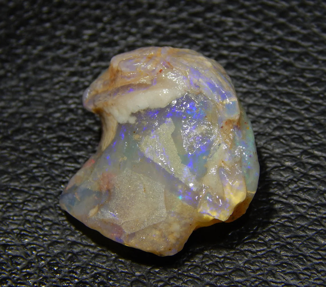 17 Carat, Mintabie, Specimen, Australian Opal, Gemstone, Unpolished, Druzy Rough Stone
