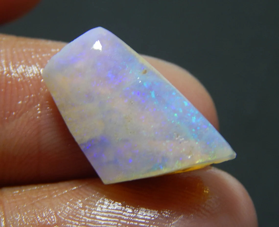 7 Carat, Mintabie, Specimen, Australian Opal, Gemstone, Unpolishe, Druzy Rough Stone