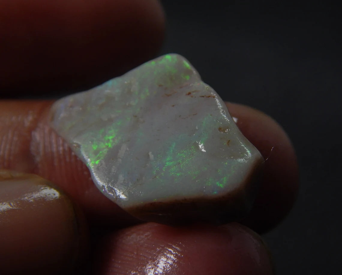 10 Carat, Mintabie, Specimen, Australian Opal, Gemstone, Unpolishe, Druzy Rough Stone