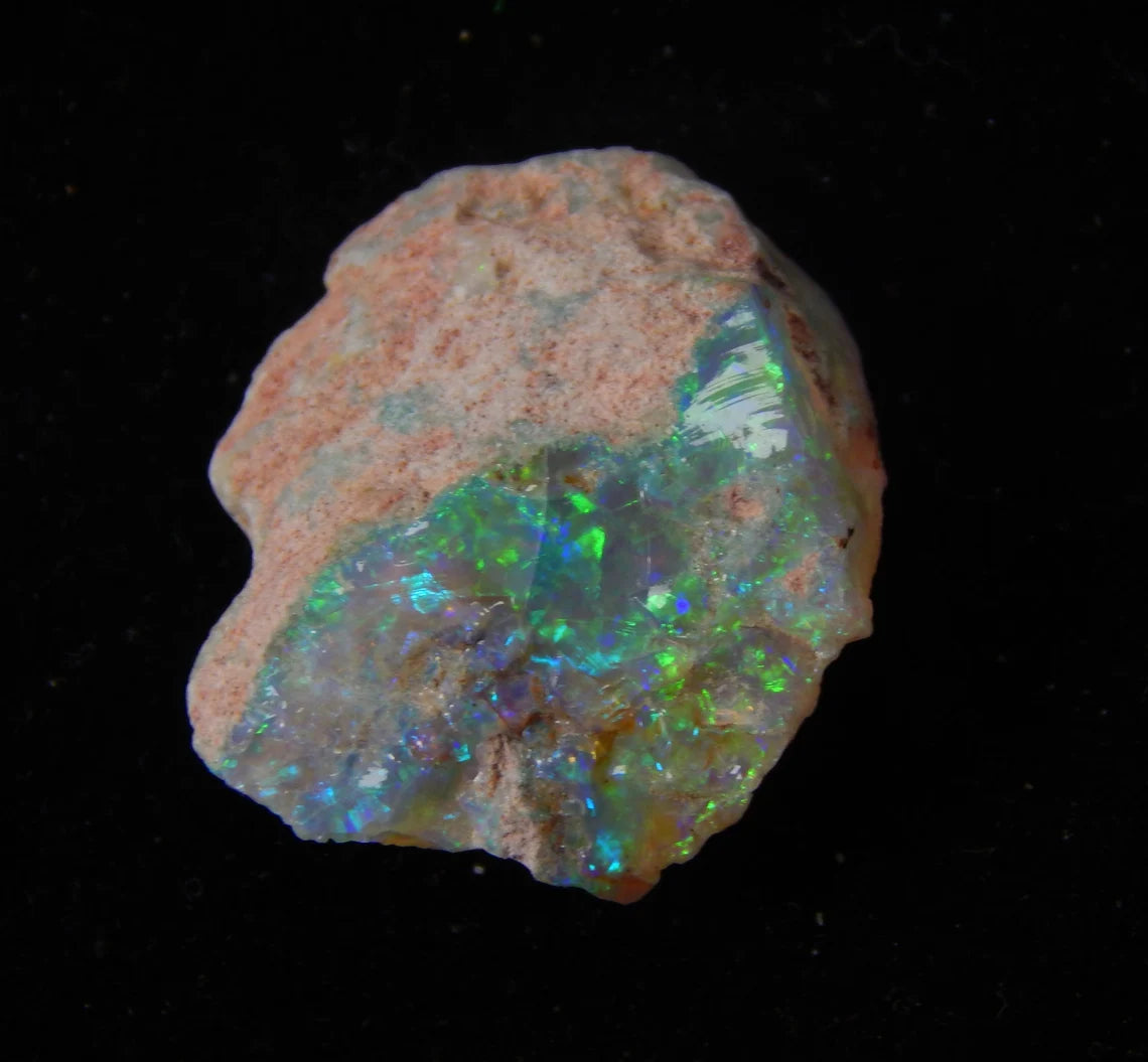 8 Carat, Mintabie, Specimen, Australian Opal, Gemstone, Unpolishe, Druzy Rough Stone