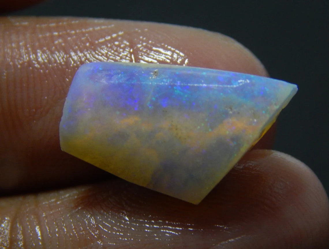 7 Carat, Mintabie, Specimen, Australian Opal, Gemstone, Unpolishe, Druzy Rough Stone