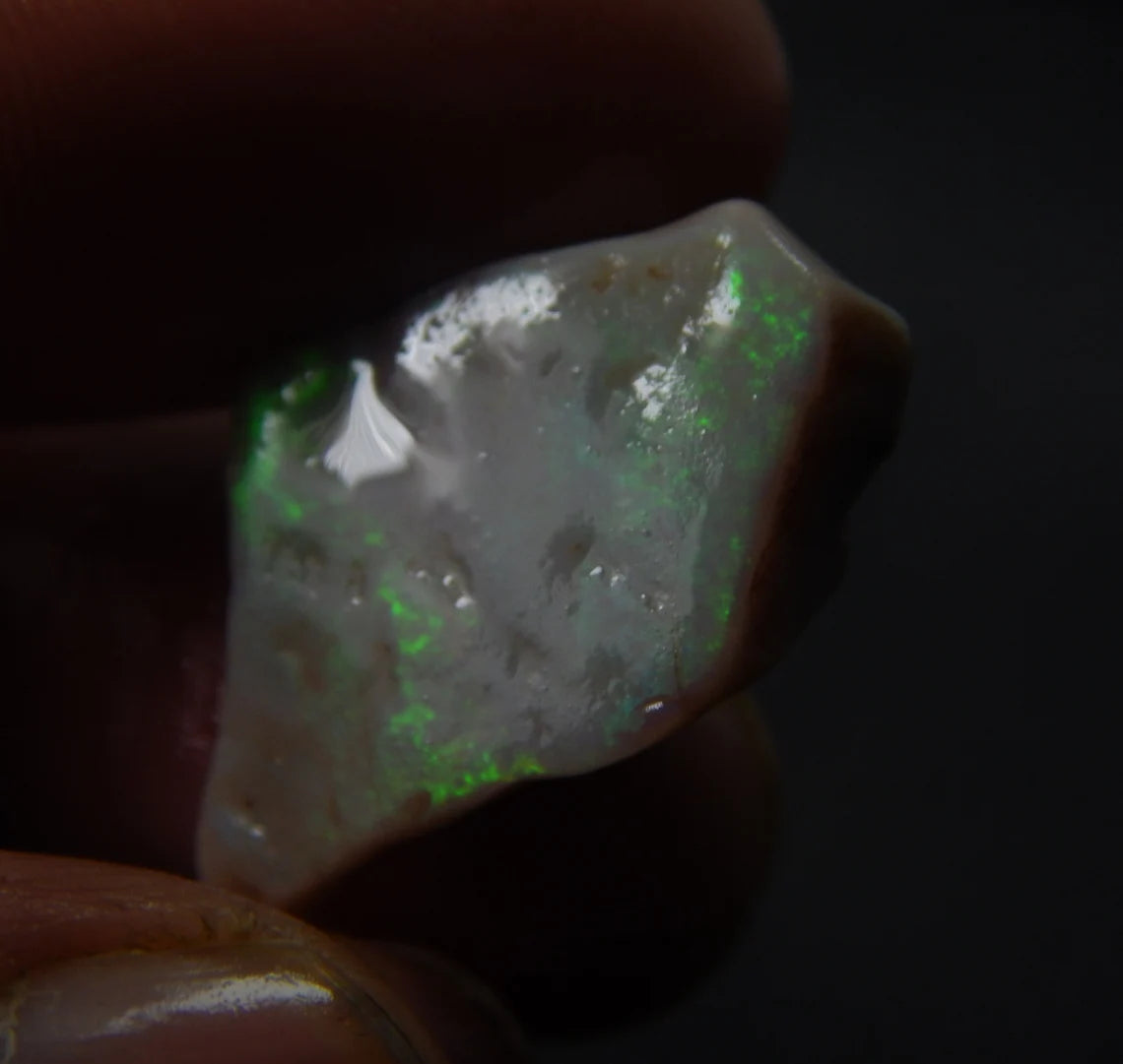 10 Carat, Mintabie, Specimen, Australian Opal, Gemstone, Unpolishe, Druzy Rough Stone